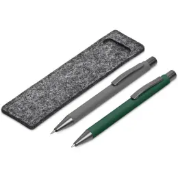 Omaha Ball Pen & Pencil Set Dark Green